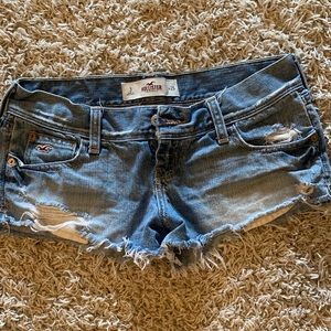 Hollister Destructed Shorts